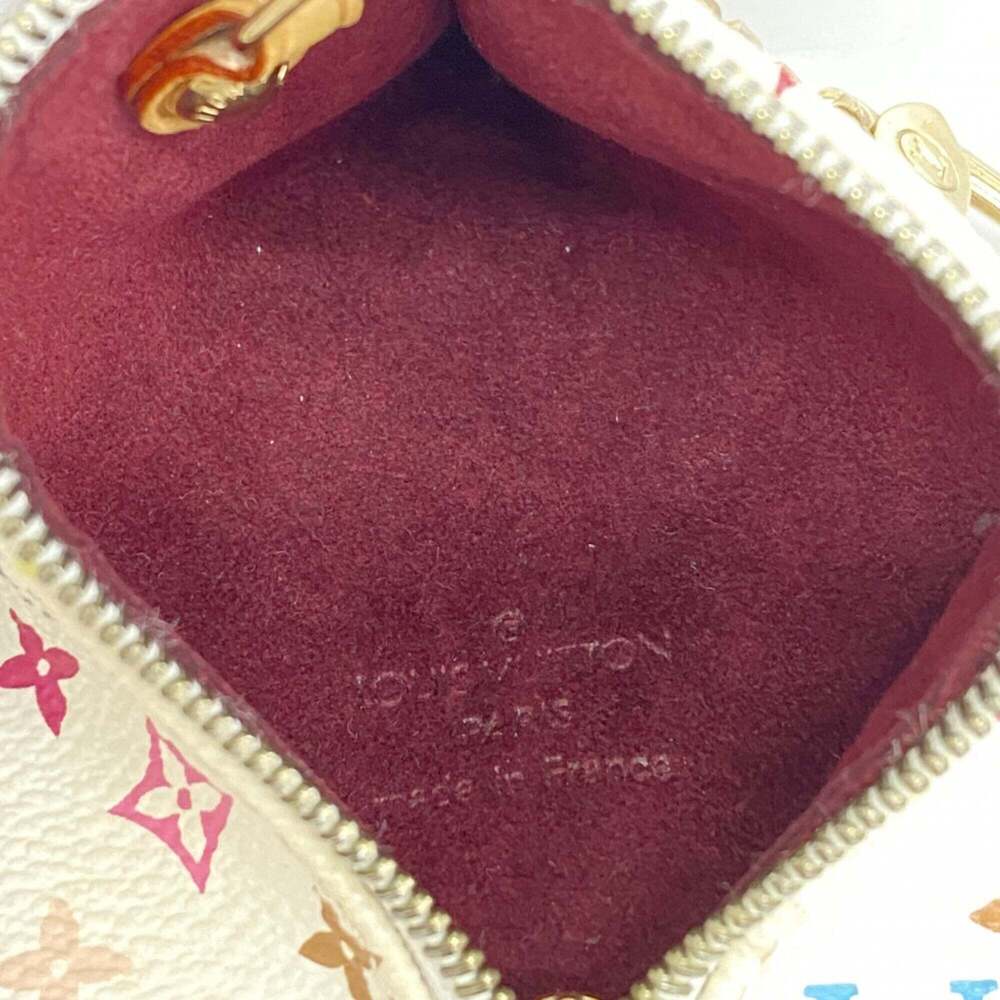 Louis Vuitton Monogram Multicolor Berlingo Wallet/Coin Case M58028 Blanc (Wom... - Picture 3 of 7